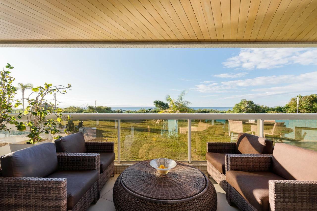 Apartamento com 4 suítes pé na areia Florianopolis Exterior foto