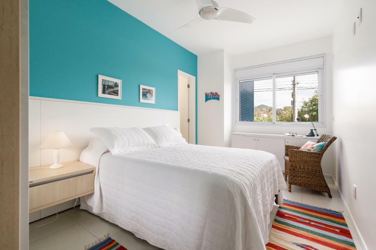Apartamento com 4 suítes pé na areia Florianopolis Exterior foto