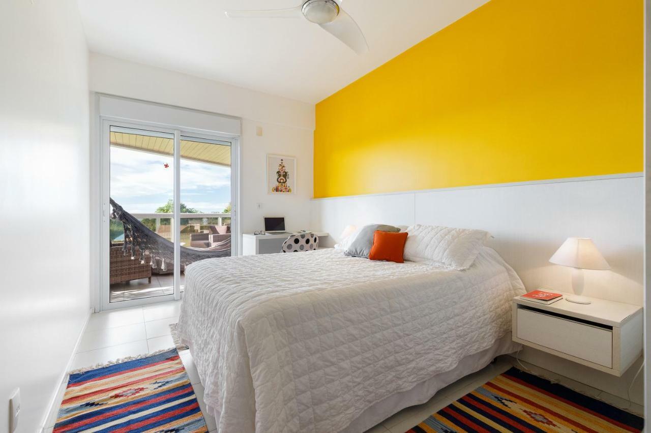 Apartamento com 4 suítes pé na areia Florianopolis Exterior foto